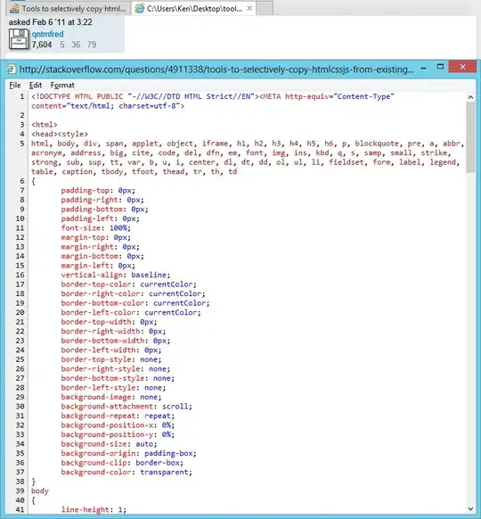 Element Source with Style result