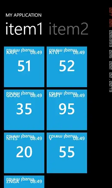second image blank activity