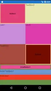 Alternate app display in Android