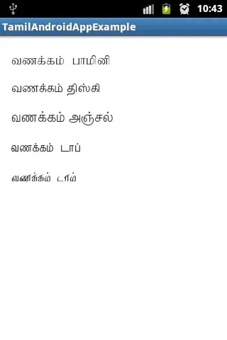 Android Tamil Screen Shot Tamil Unicode Converter Utill