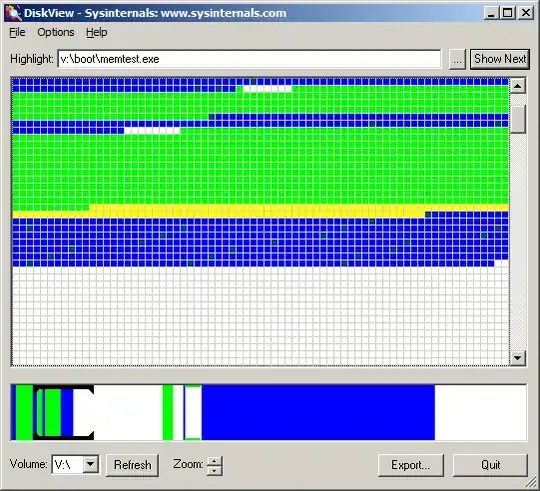 DiskView main window