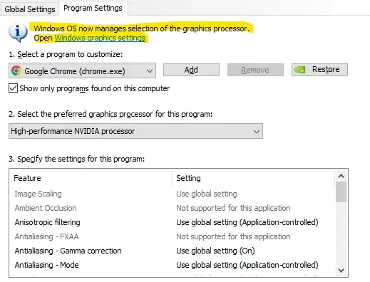 NVIDIA Control Panel