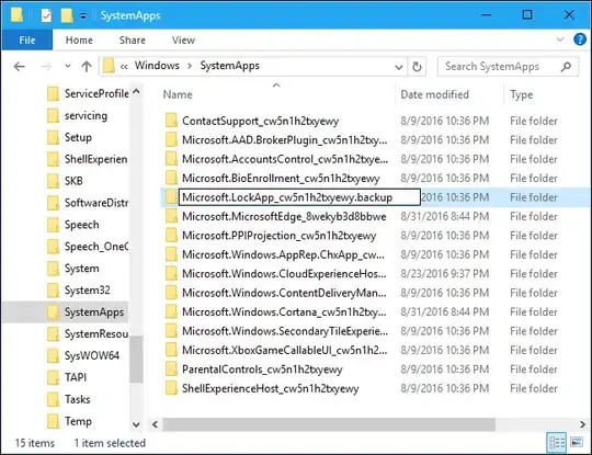 LockApp Folder Suffix