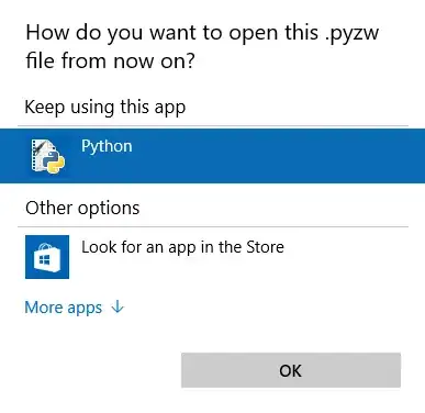"Python" app?