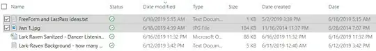 txt and jpg Explorer - Date Mod v. Date Created v. Date