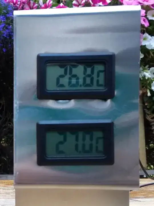 Comparing themometers