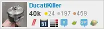 profile for DucatiKiller on Stack Exchange, a network of free, community-driven Q&A sites