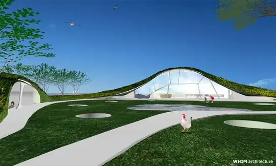 Glass Houses under Grass (Taken from Recycled Island)