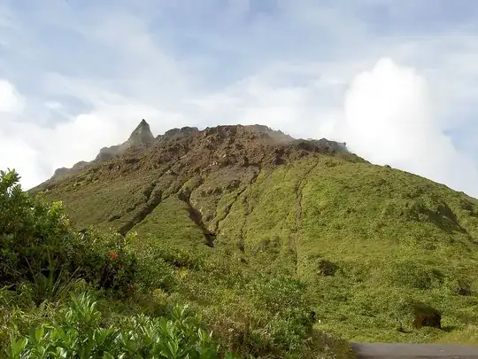La Grande Soufrière in Basse-Terre