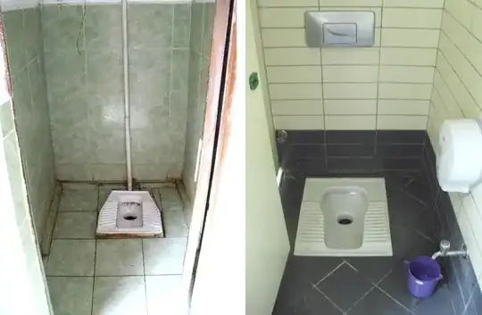squat toilets