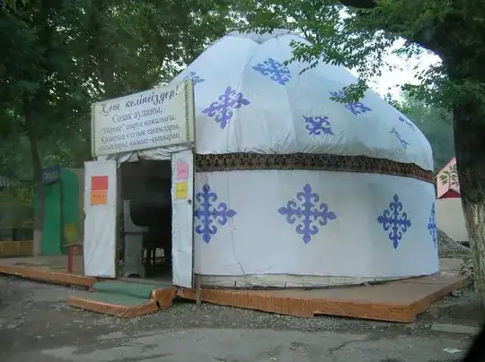 A yurt!