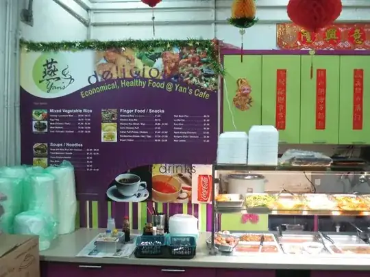 Yan's Cafe at Changi Airport