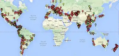 Places I've stayed at least one night