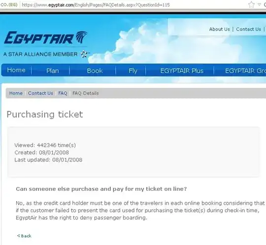 Attached screen shoot