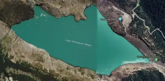 Ventisquero Negro Satellite