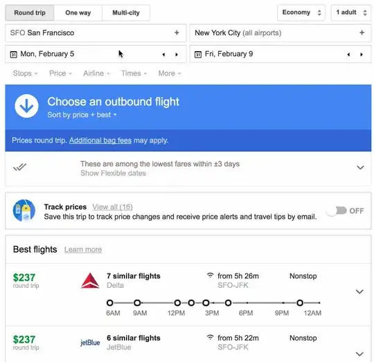 Google Flights gif
