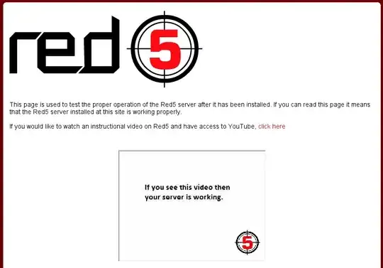 ss of red5 test page