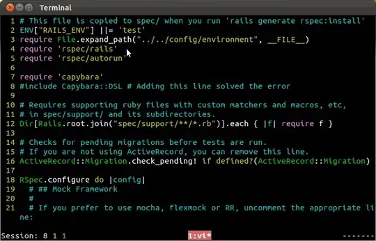 Example of VIM on a Ruby file showing syntax highlighting in various colors