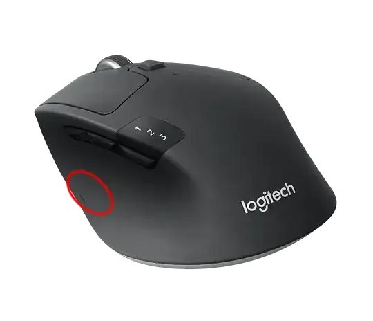 Logitech M720 Triathlon with thumb button
