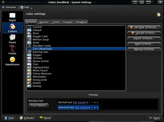 system settings screenshot
