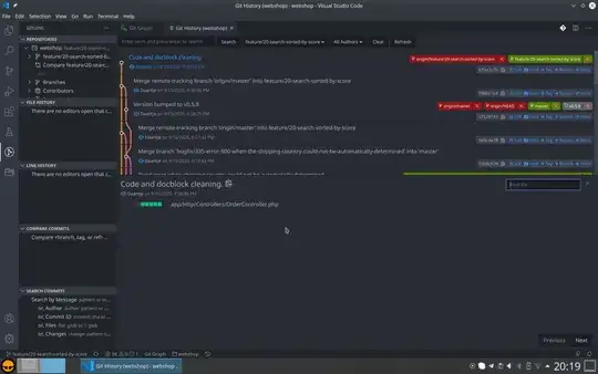 Git History Commit Detail