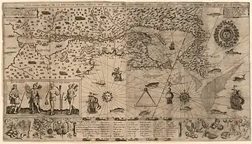 Map of New France 1612