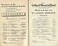 1949 AJC Chipping Norton Stakes showing band entertainment program.