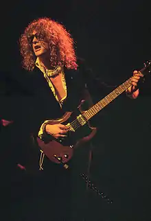 Hunter performing in 1973