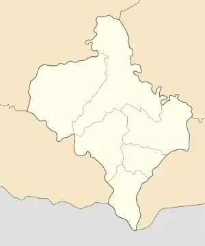 Yaremche is located in Ivano-Frankivsk Oblast