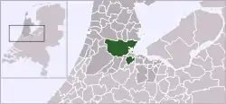 Location of 't Nopeind