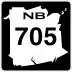 Route&nbsp;705 marker