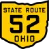 State Route 52 marker