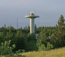The radar tower on the Hochwald (1,001.9&nbsp;m)