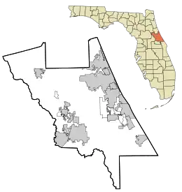 Senyah is located in Volusia County