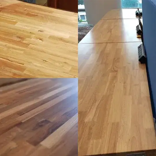 Modern "butcher block"