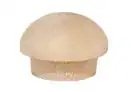Mushroom button counterbore cap