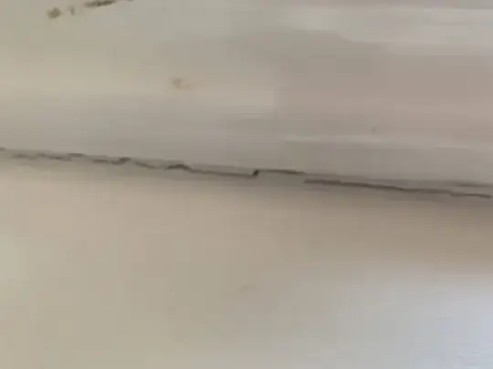 hand rail, top and underneath