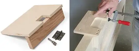 Router hinge templates